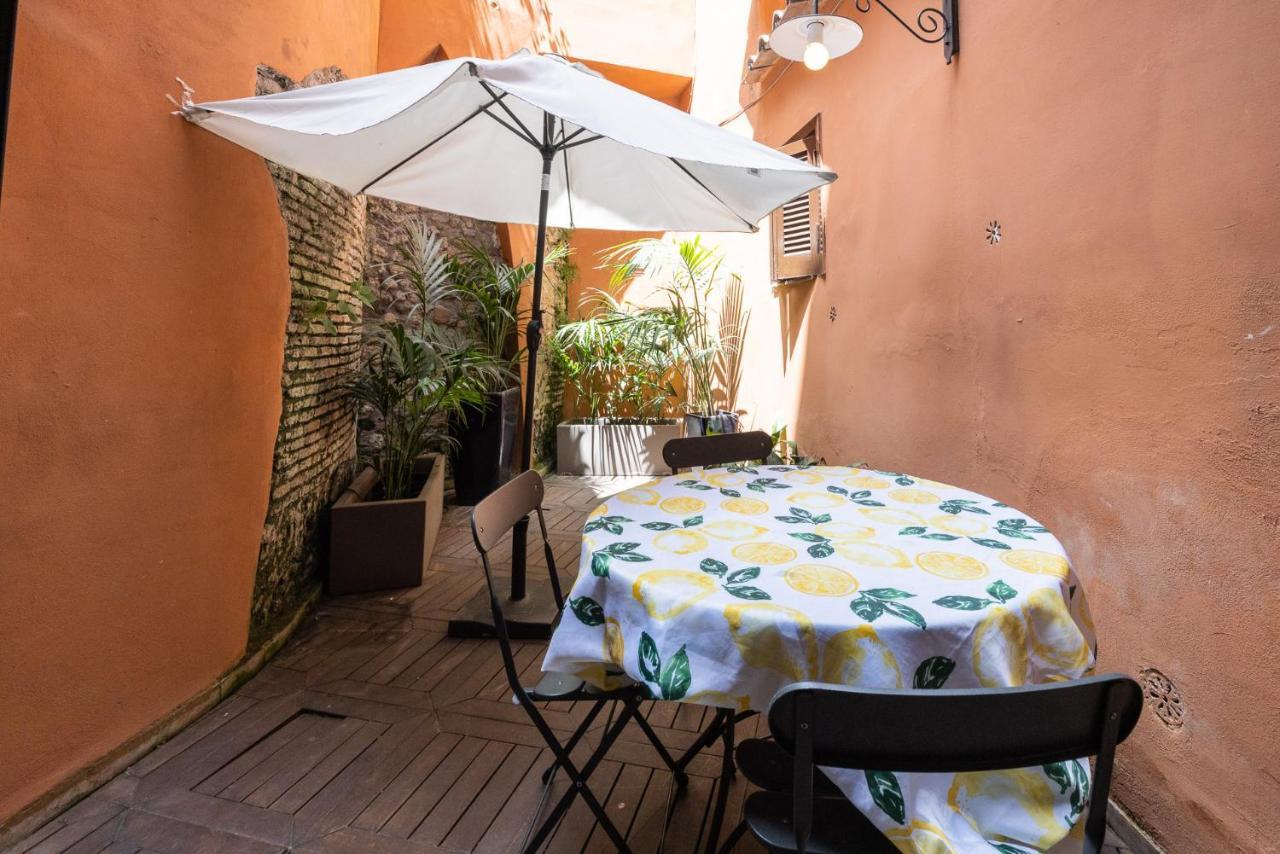 Rione Monti Studio Apt With Private Garden Rome Exterior photo